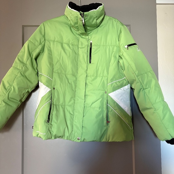 ZeroXposur Evolution Down Puffer Jacket 🍋🟩 - SZ L - Picture 4 of 16